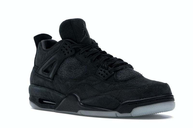 Air Jordan 4 Retro Kaws Black - Black/Black-Clear-Glow - 930155-001 - 04