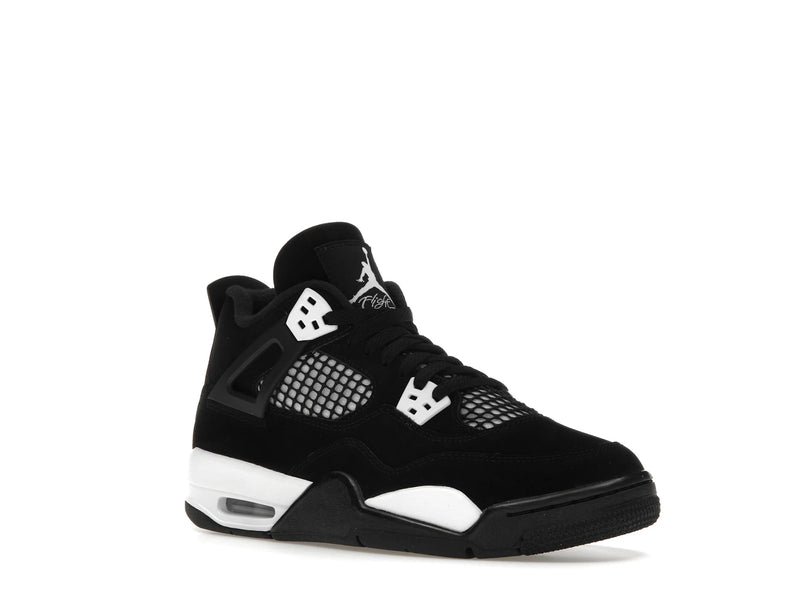 Air Jordan 4 Retro White Thunder (GS) - Black/White/Black - FQ8213-001 - 04