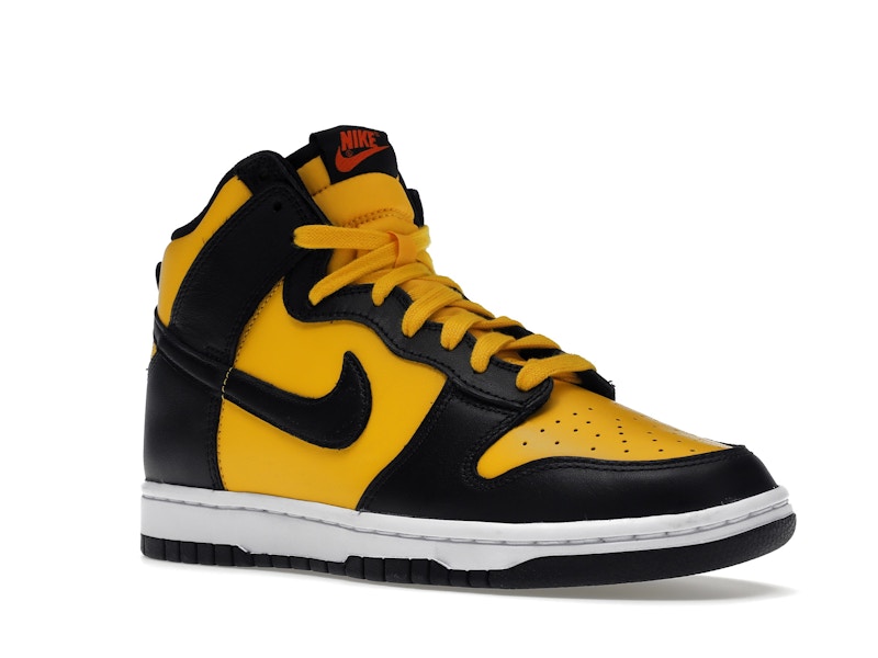 Nike Dunk High Retro Reverse Goldenrod - University Gold/Black/White/Habanero Red - DD1399-700 - 04
