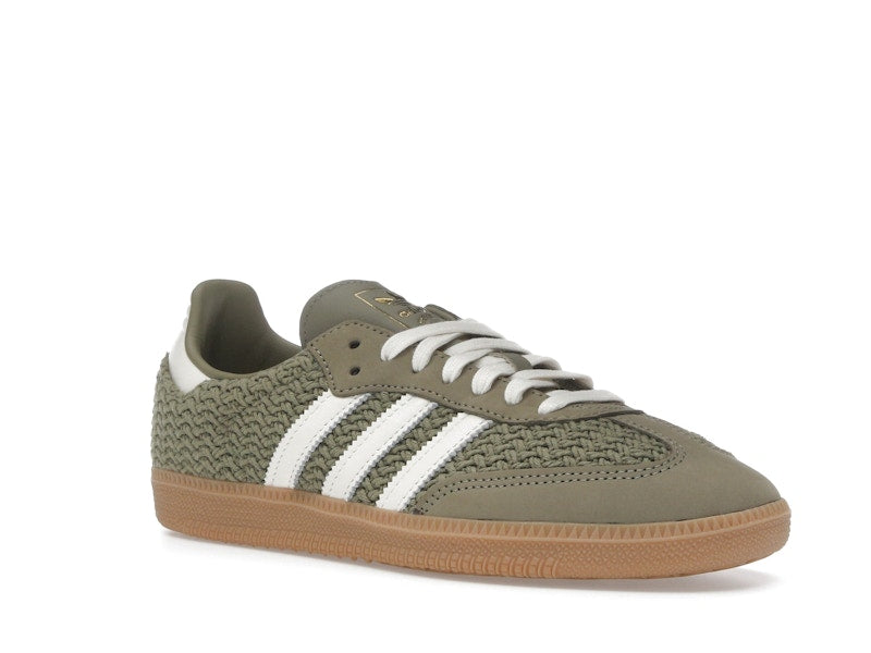 adidas Samba OG Crochet Pack Orbit Green (Women's) - Orbit Green/Cream White/Gum - JR9447 - 04