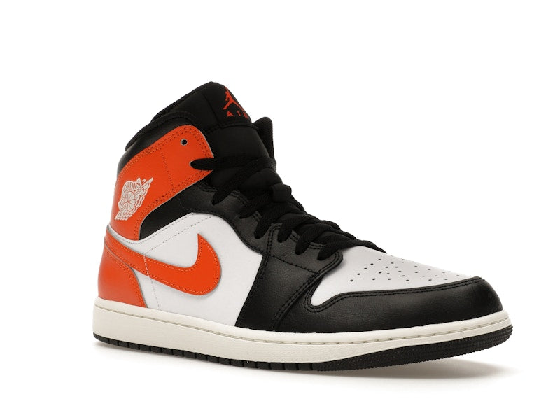 Air Jordan 1 Mid Black Toe Starfish - Starfish/White/Sail/Black - DQ8426-801 - 04