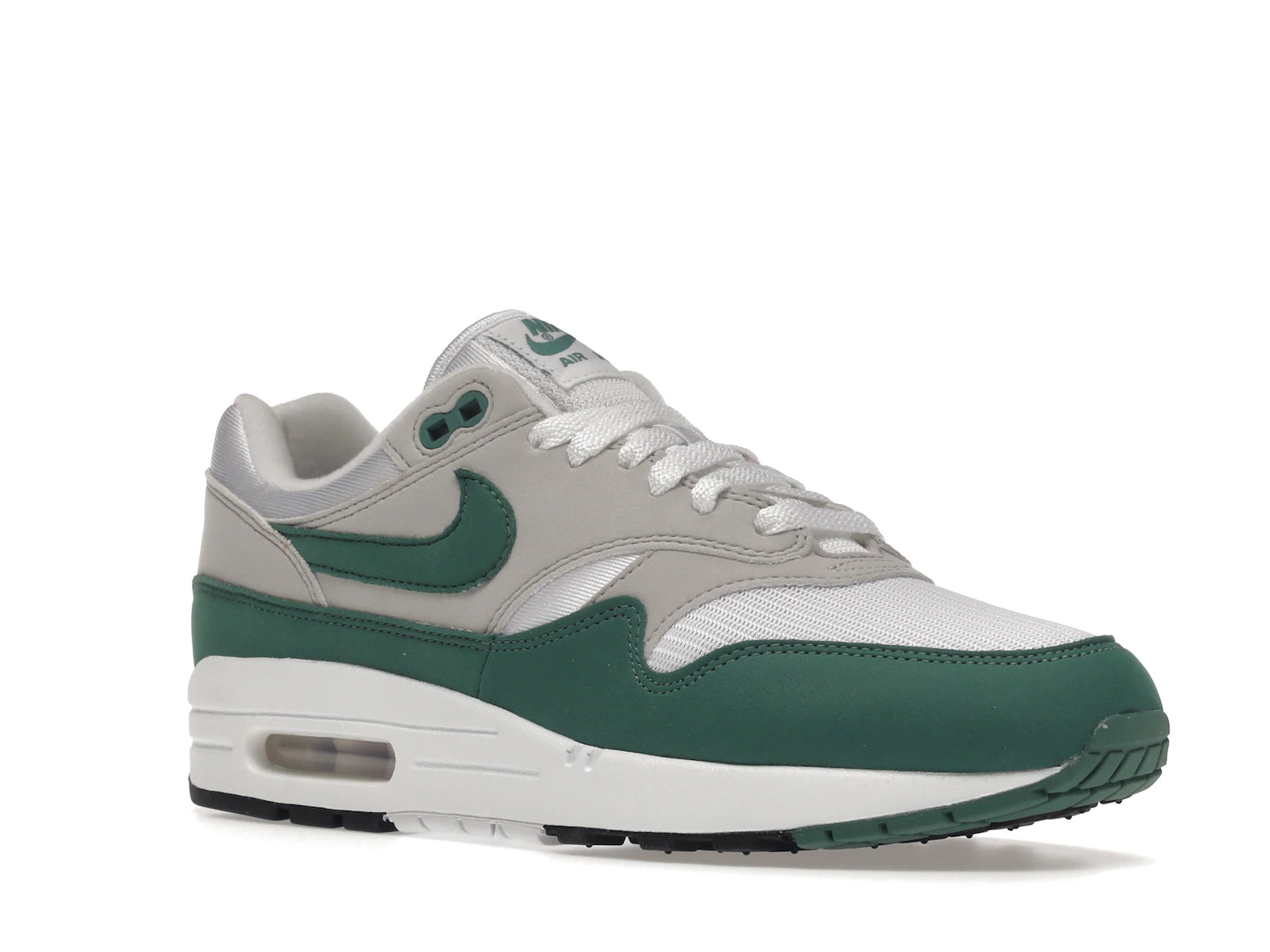 Nike Air Max 1 Anniversary Green (2020) - White/Evergreen Aura-Neutral Grey-Black - DC1454-100 - 04