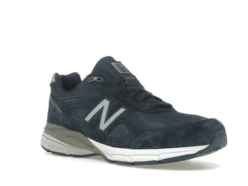 New Balance 990v4 MiUSA Navy - Navy/Silver - U990NV4 - 04