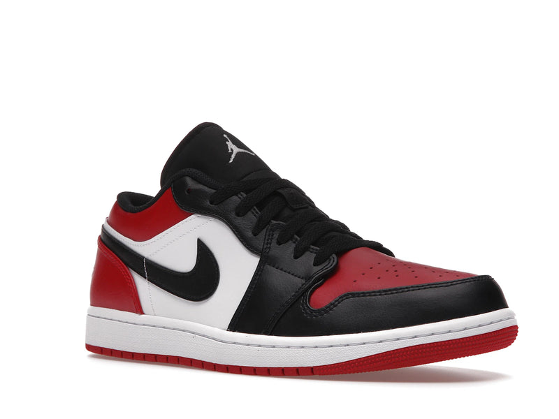 Air Jordan 1 Low Bred Toe - Gym Red/White-Black - 553558-612 - 04
