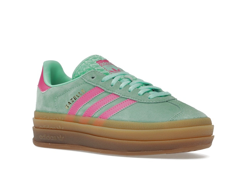 adidas Gazelle Bold Pulse Mint Pink (Women's) - Pulse Mint/Screaming Pink/Gum - H06125 - 04