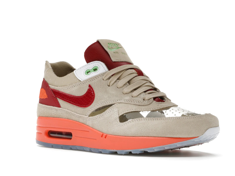 Nike Air Max 1 Clot Kiss Of Death (2021) - Net/Deep Red-Orange Blaze - DD1870-100 - 04