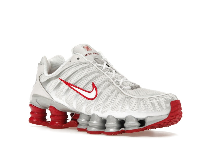 Nike Shox Tl Gym Red - Platinum Tint/White/Gym Red - FZ4344-001 - 04