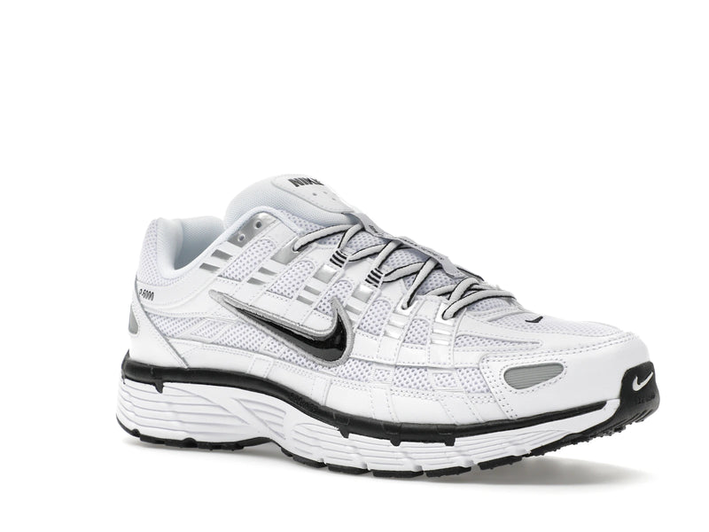 Nike P 6000 White Metallic Silver Black - White/Metallic Silver/Black/Black - CD6404-107 - 04