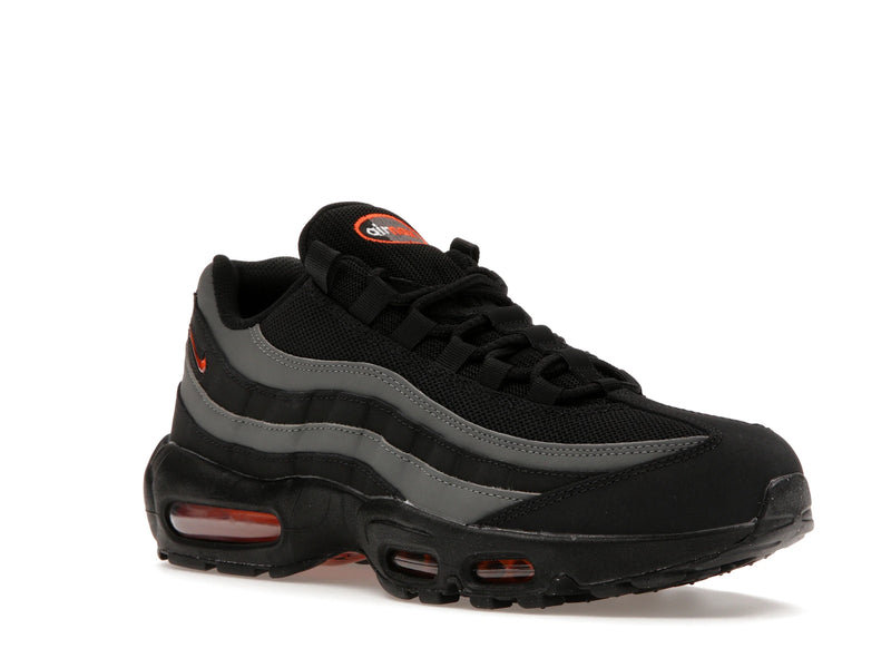 Nike Air Max 95 Black Grey Safety Orange - Black/Grey/Safety Orange - DX2657-001 - 04