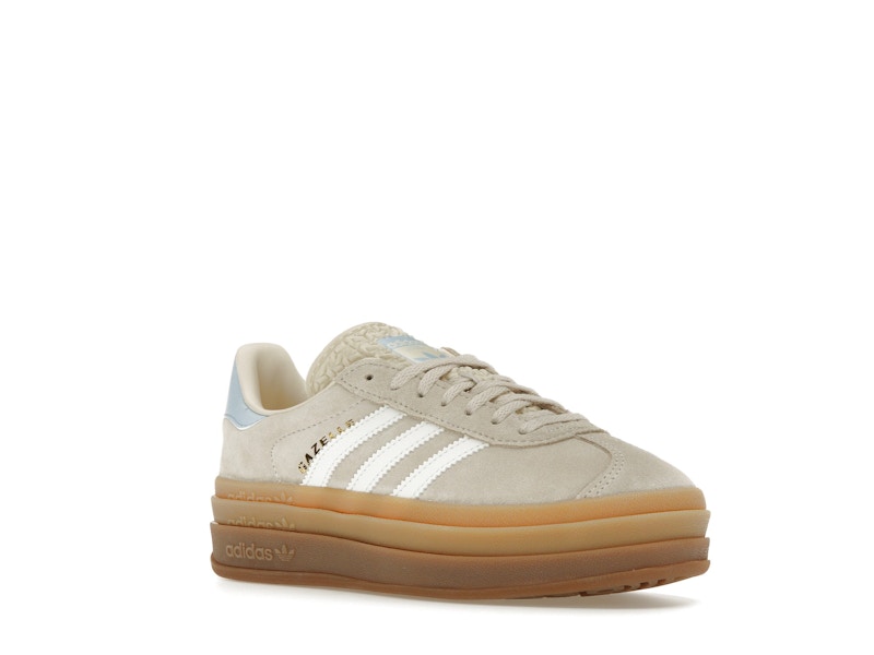 adidas Gazelle Bold Wonder White Clear Sky (Kids) - Wonder White/Cloud White/Clear Sky - JH5540 - 04