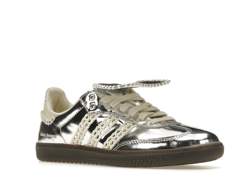 Adidas Samba Wales Bonner Silver - Silver Metallic/Cream White/Grey One - IG8181 - 04