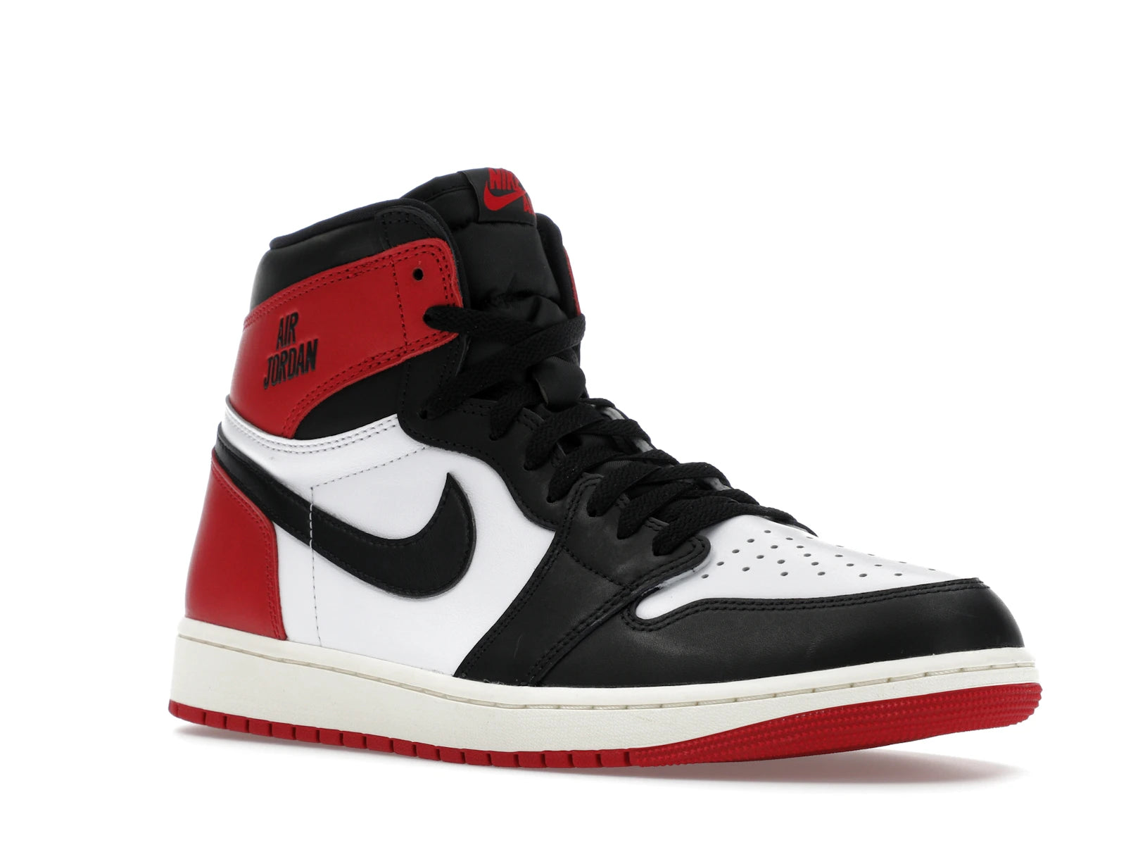 Air Jordan 1 Retro High OG Black Toe Reimagined - Black/Black/Varsity Red/White - DZ5485-106 - 04