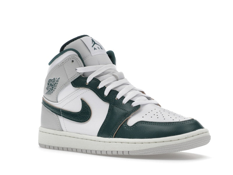 Air Jordan 1 Mid SE Oxidized Green - White/Sail/Neutral Grey/Oxidized Green - FQ7720-103 - 04