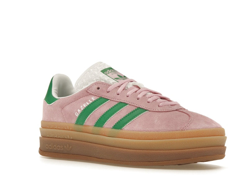 adidas Gazelle Bold True Pink (Women's) - True Pink/Green/Cloud White - IE0420 - 04