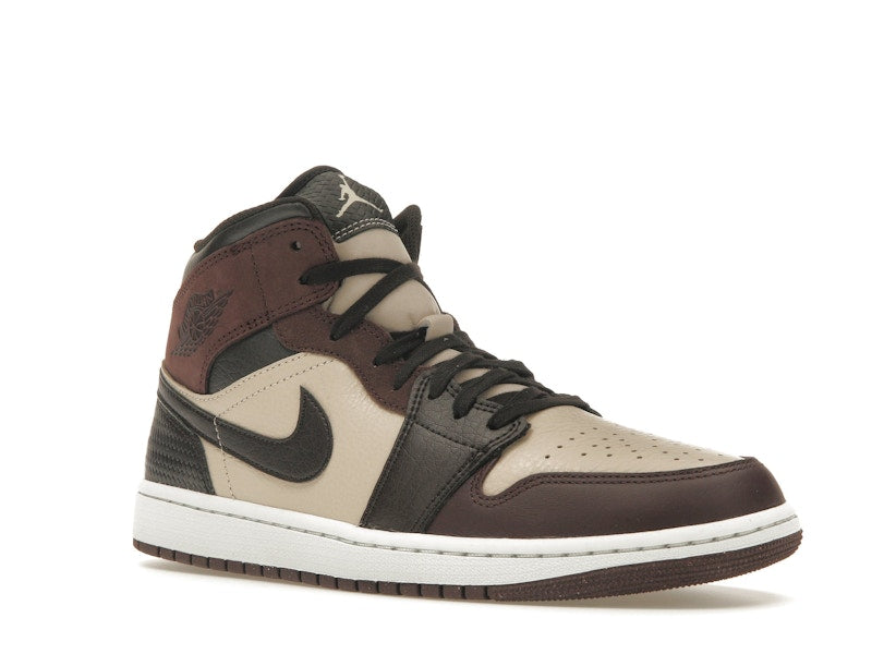 Air Jordan 1 Mid SE Paris Ymca - Velvet Brown/Earth/Sanddrift/Metallic Gold/Summit White - FZ4359-200 - 04