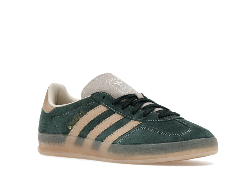 adidas Gazelle Indoor Shadow Green Warm Sandstone - Shadow Green/Warm Sandstone/Wonder White - JH5402 - 04