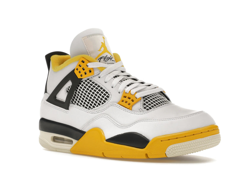 Air Jordan 4 Retro Vivid Sulfur - White/Coconut Milk/Vivid Sulfur/Anthracite - AQ9129-101 - 04