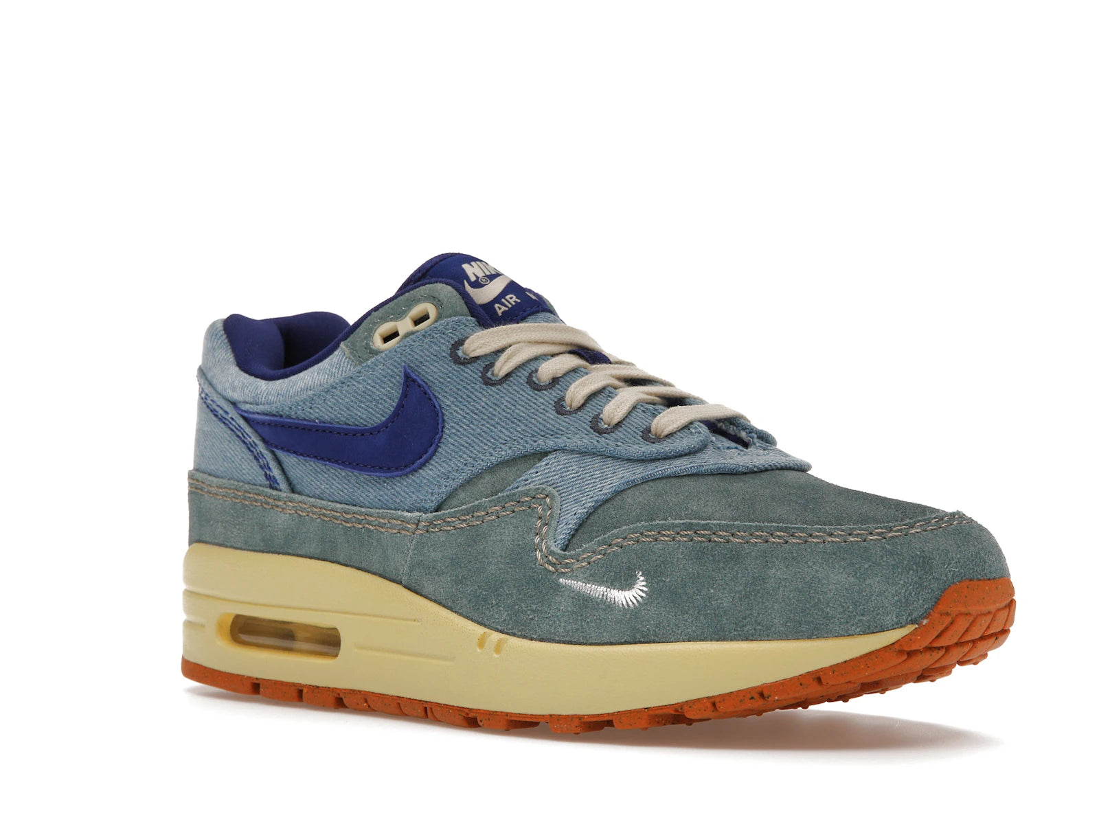 Nike Air Max 1 PRM Mineral Slate - Mineral Slate/Deep Royal Blue-Lemon Wash - DV3050-300 - 04