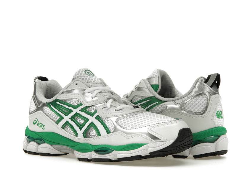 Asics Gel Nyc Hidden Ny - White/Green-Metallic Silver - 1201B001-100 - 04