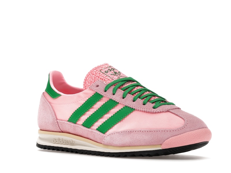 adidas SL 72 OG Glow Pink Green Core Black (Women's) - Glow Pink/Green/Core Black - JQ8309 - 04