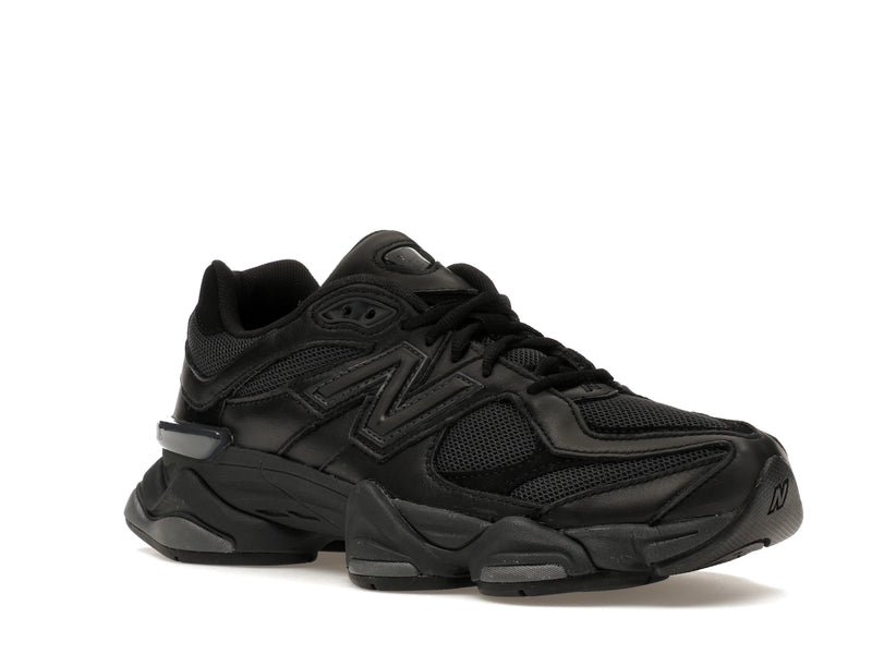 New Balance 9060 Triple Black Leather - U9060NRI - 04