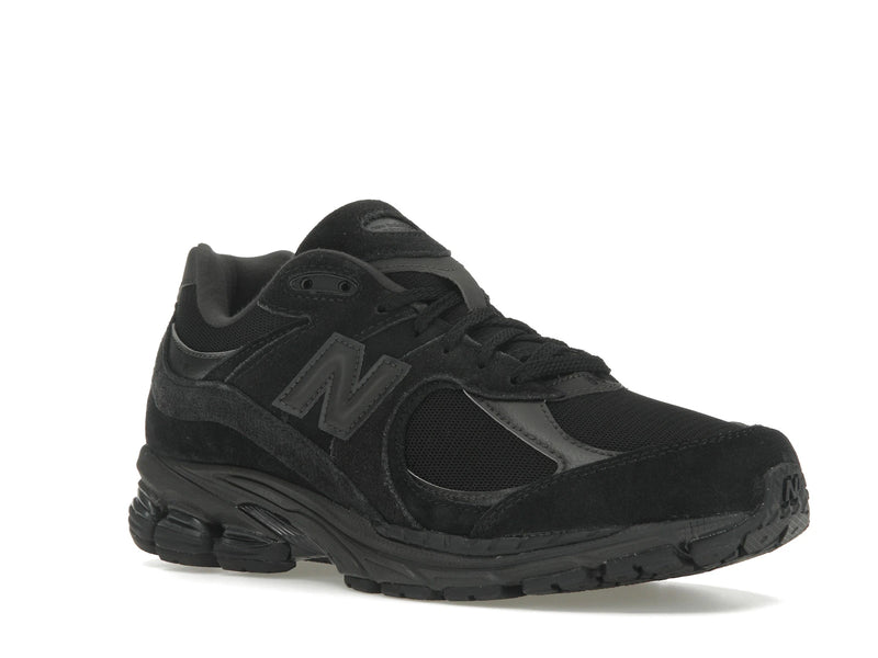 New Balance 2002r Triple Black Suede - Black/Magnet - U2002RBL - 04
