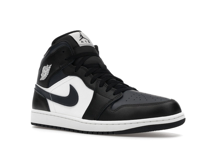 Air Jordan 1 Mid Off Noir Toe - Black/Off Noir/Summit White - DQ8426-010 - 04