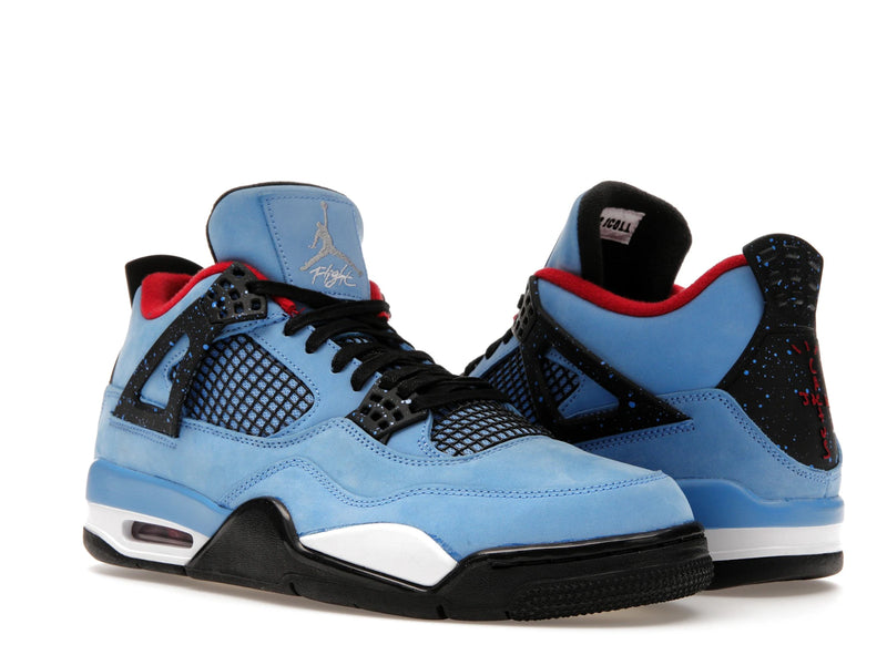 Air Jordan 4 Retro Travis Scott Cactus Jack - University Blue/Black-Varsity Red - 308497-406 - 04