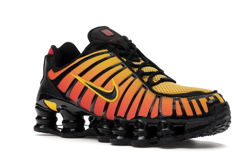 Nike Shox Tl Sunrise - Black/Black-Amarillo-University Red - AV3595-004 - 04