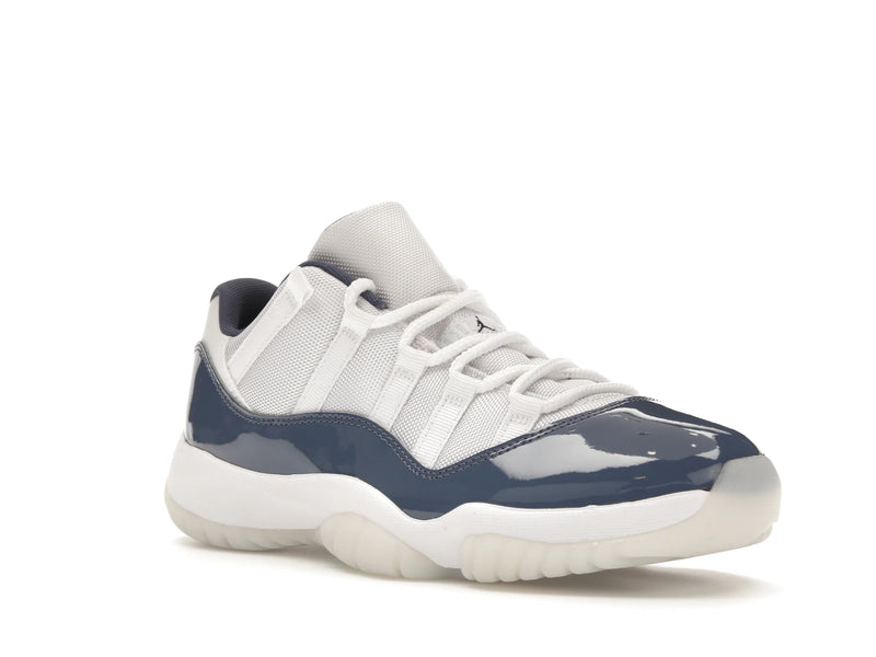 Air Jordan 11 Retro Low Midnight Navy (2024) - White/Midnight Navy/Diffused Blue/Football Grey - FV5104-104 - 04