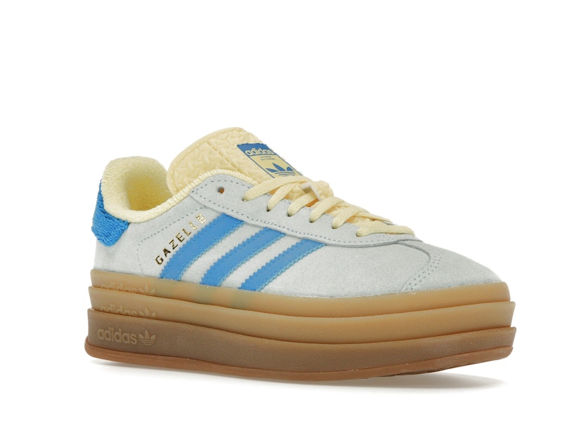 adidas Gazelle Bold Almost Blue Yellow (Women's) - Almost Blue/Bright Blue/Almost Yellow - IE0430 - 04
