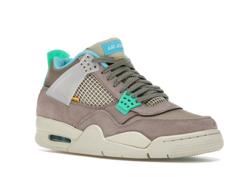 Air Jordan 4 Retro SP 30th Anniversary Union Taupe Haze - Taupe Haze/Blue Fury-Khaki-Roma Green - DJ5718-242 - 04