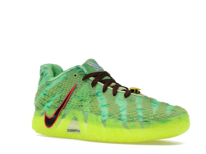 Nike JA 3 Zombie - Light Lemon Twist/Hemp/Bright Crimson/Black - HV9923-700 / HV9924-700 - 04