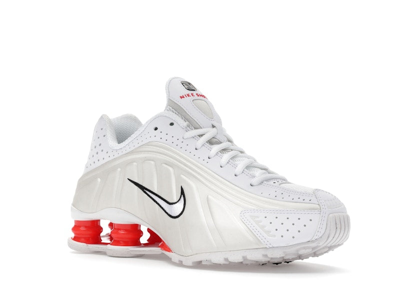 Nike Shox R4 White Phantom Picante Red (Women's) - vue 4
