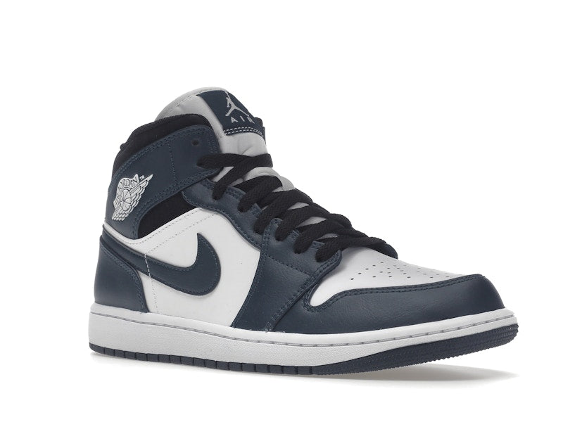 Air Jordan 1 Mid Dark Teal - Armory Navy/White-Black - 554724-411 - 04
