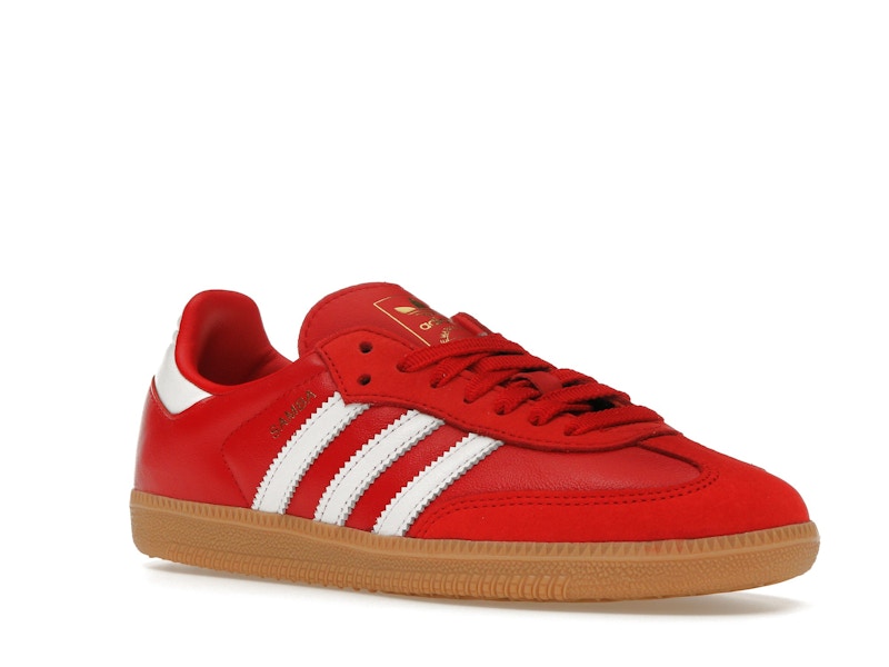 adidas Samba OG Better Scarlet (Women's) - White/Better Scarlet/Gum - IE6524 - 04