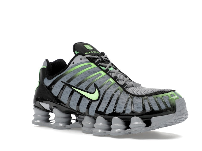 Nike Shox Tl Wolf Grey Lime Blast - Wolf Grey/Lime Blast-Black - AV3595-005 - 04