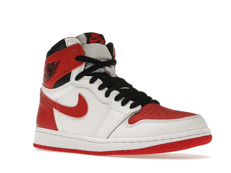 Air Jordan 1 Retro High OG Heritage - White/University Red-Black - 555088-161 - 04