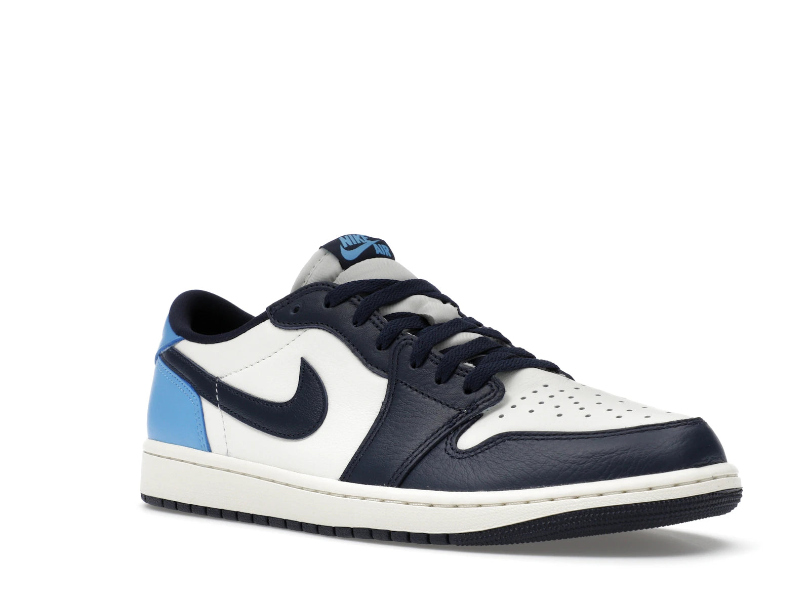 Air Jordan 1 Low OG Obsidian Unc - Obsidian/University Blue-Sail - CZ0790-400 - 04