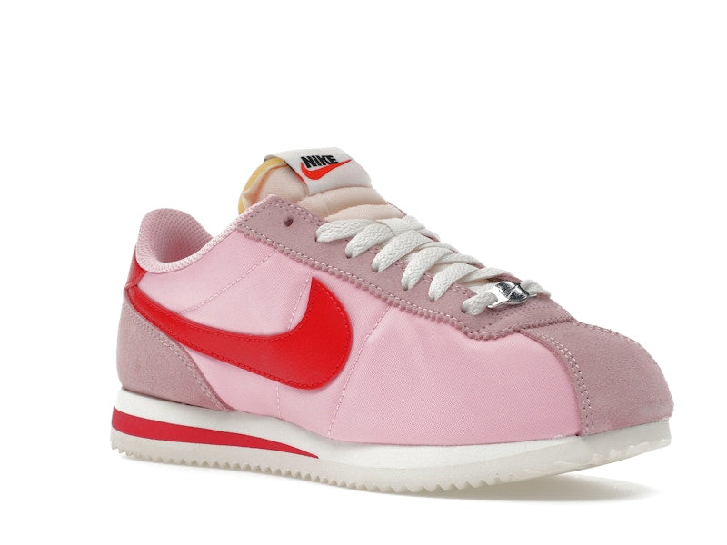 Nike Cortez TXT Medium Soft Pink Sail (Women's) - Medium Soft Pink/Sail/Team Orange/Fire Red - HF9994-600 - 04