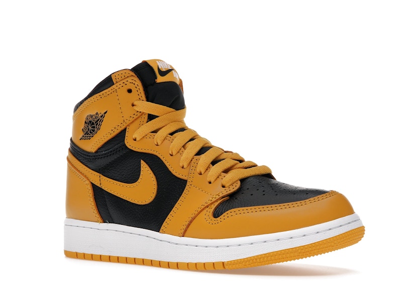Air Jordan 1 Retro High OG Pollen (GS) - Pollen/Black-White - 575441-701 - 04