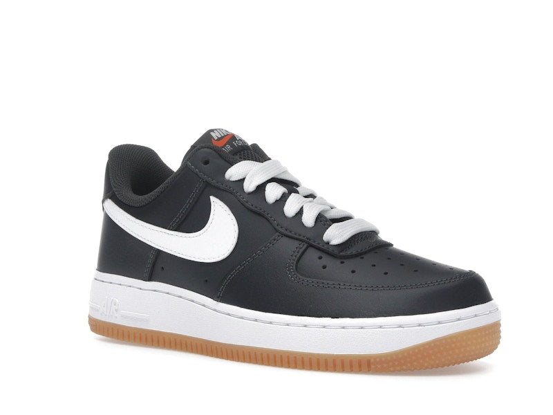 Nike Air Force 1 Low '07 LV8 Anthracite Gum - Anthracite/Gum Yellow/Safety Orange/White - II7630-001 - 04
