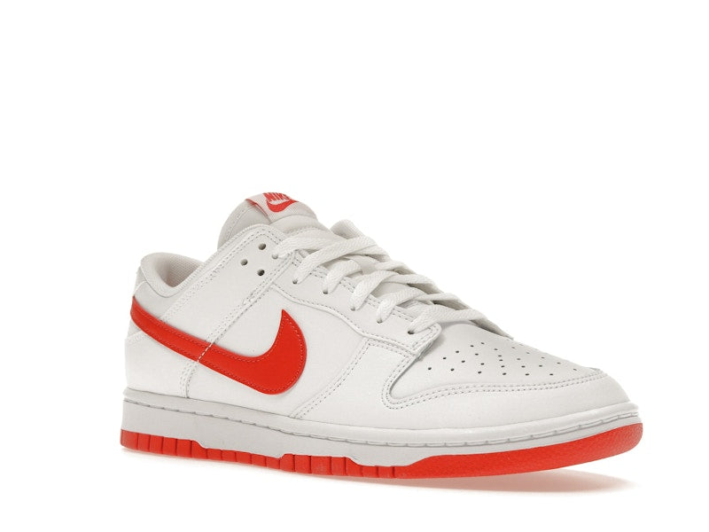 Nike Dunk Low Retro White Picante Red - visning 5