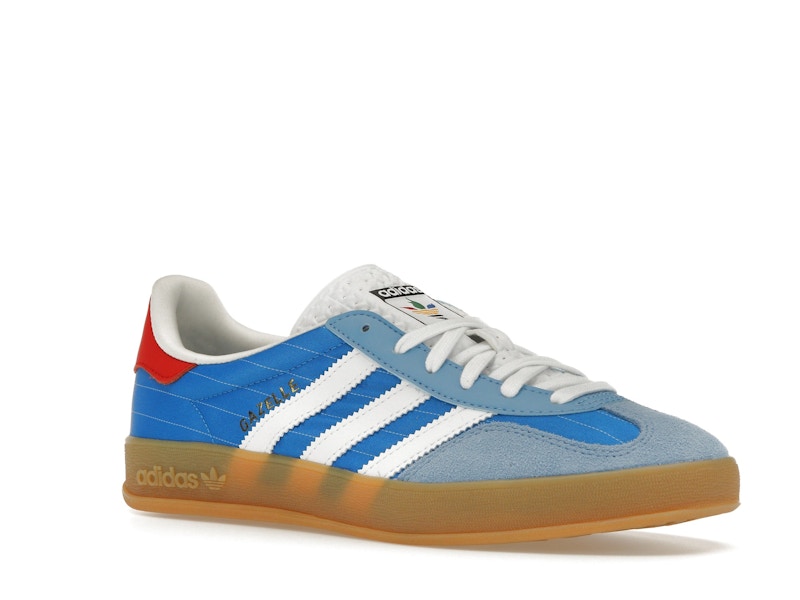 adidas Gazelle Indoor Olympic Blue - Olympic Blue/Red/Gum - IF9643 - 04