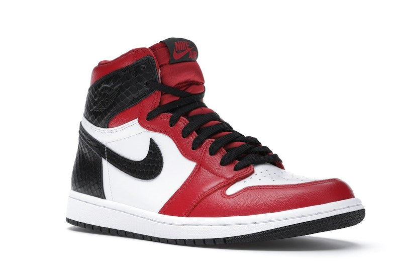 Air Jordan 1 Retro High Satin Snake Chicago (W) - Gym Red/White-Black - CD0461-601 - 04