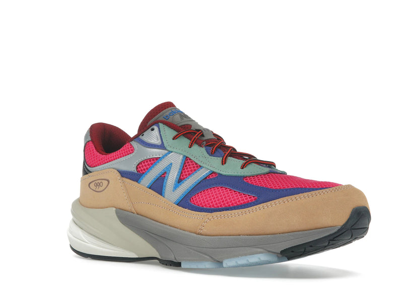 New Balance 990v6 Miusa Action Bronson Ainozama - Beige/Purple/Pink - U990AT6 - 04