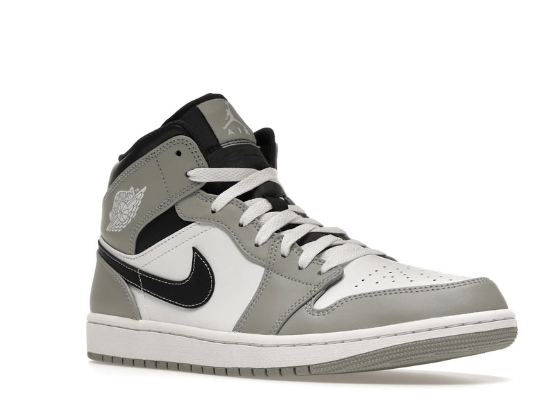 Air Jordan 1 Mid Light Smoke Grey Anthracite - Light Smoke Grey/White/Anthracite - 554724-078 - 04
