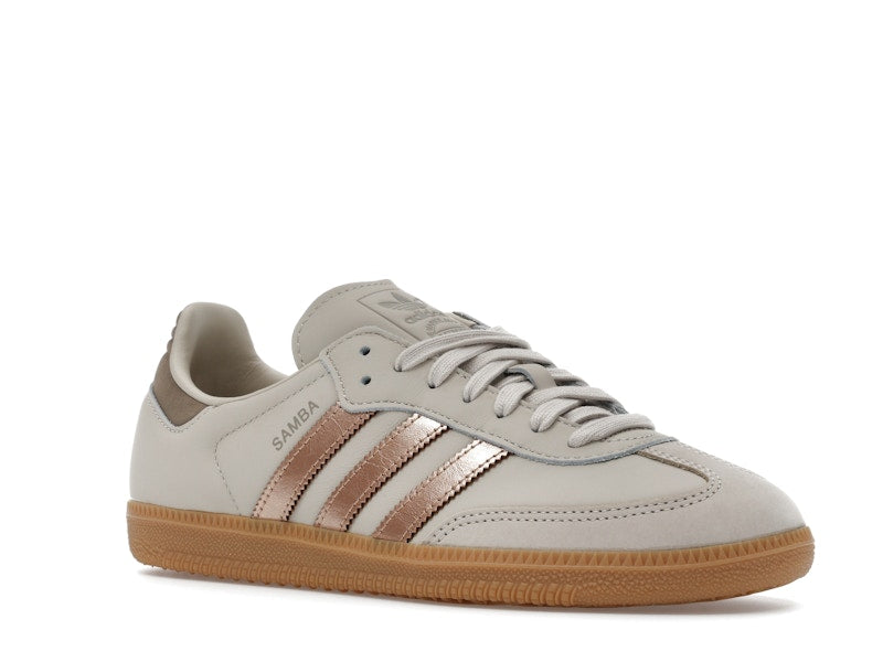 Adidas Samba OG Clear Brown Copper Metallic Putty Beige - Clear Brown/Copper Metallic/Putty Beige - JR7341 - 04