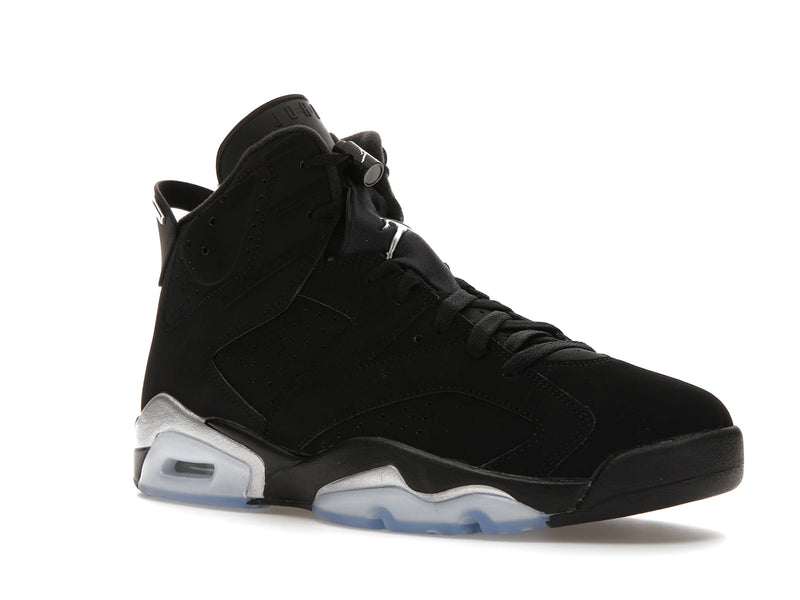 Air Jordan 6 Retro Metallic Silver - Black/Black/Metallic Silver - DX2836-001 - 04