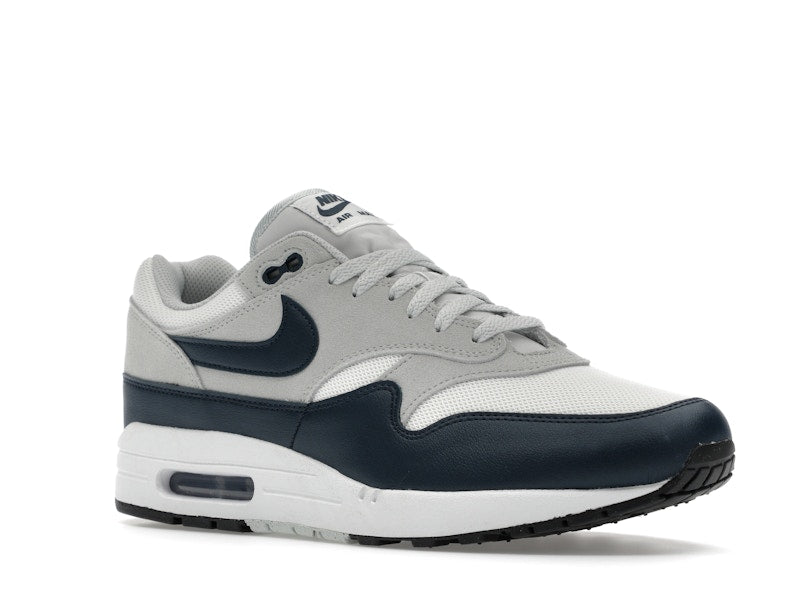 Nike Air Max 1 Essential Summit White Armory Navy - Summit White/Armory Navy - FZ5808-103 - 04